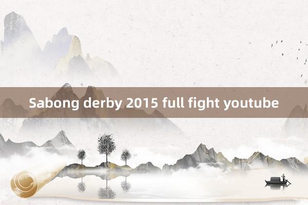 Sabong derby 2015 full fight youtube