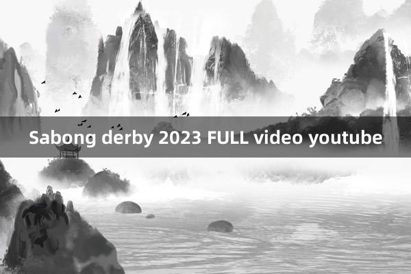 Sabong derby 2023 FULL video youtube