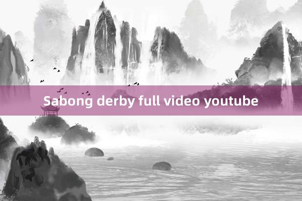 Sabong derby full video youtube