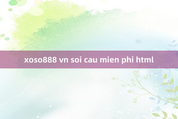 xoso888 vn soi cau mien phi html